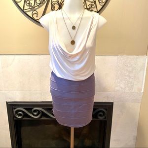 New Forever 21 Drape Neck Sleeveless Dress SZ M
